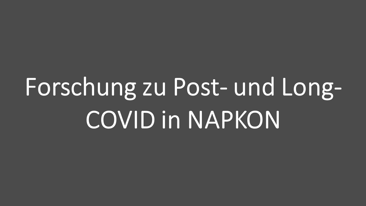 Forschung zu Post- und Long-COVID in NAPKON